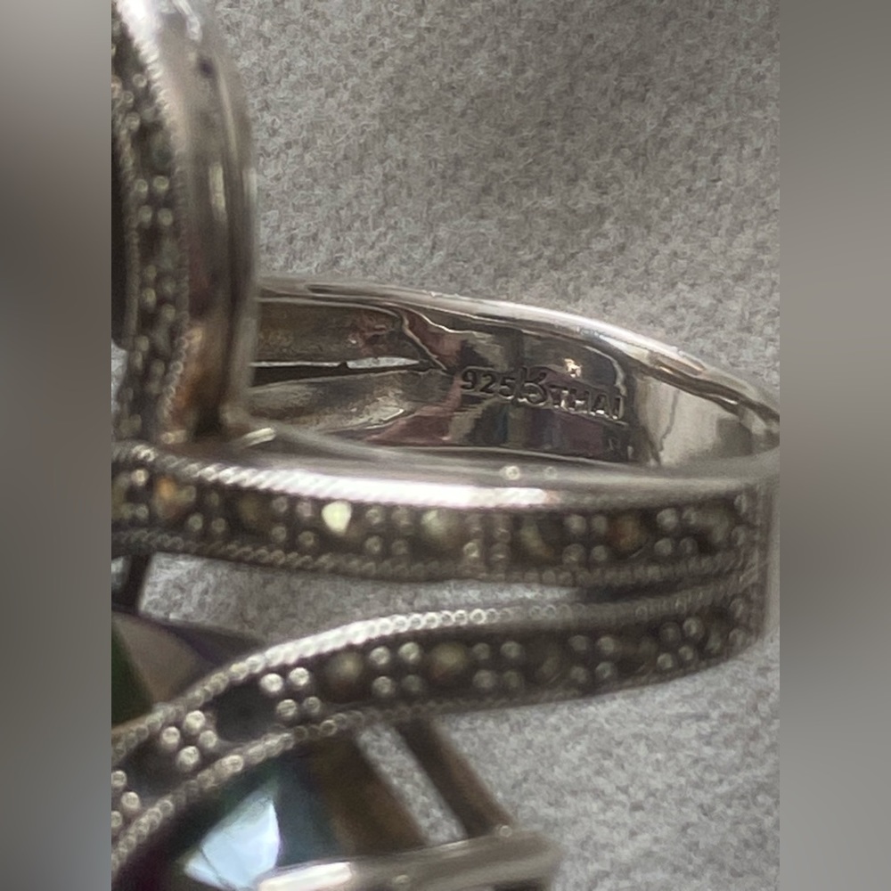 Unique 925 Silver statement ring - Picture 5 of 8